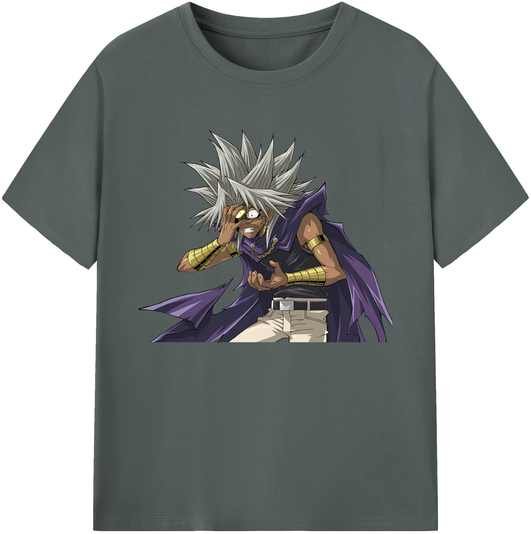 （画像用） 遊☆戯☆王 Yu-Gi-Oh! 綿100％ メンズ半袖Tシャツ｜肌触りやわらか＆通気性